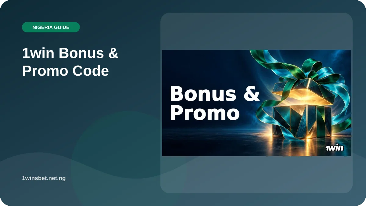 1win Bonus & Promo Code illustration