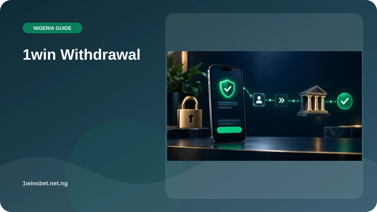 1win Withdrawal illustration