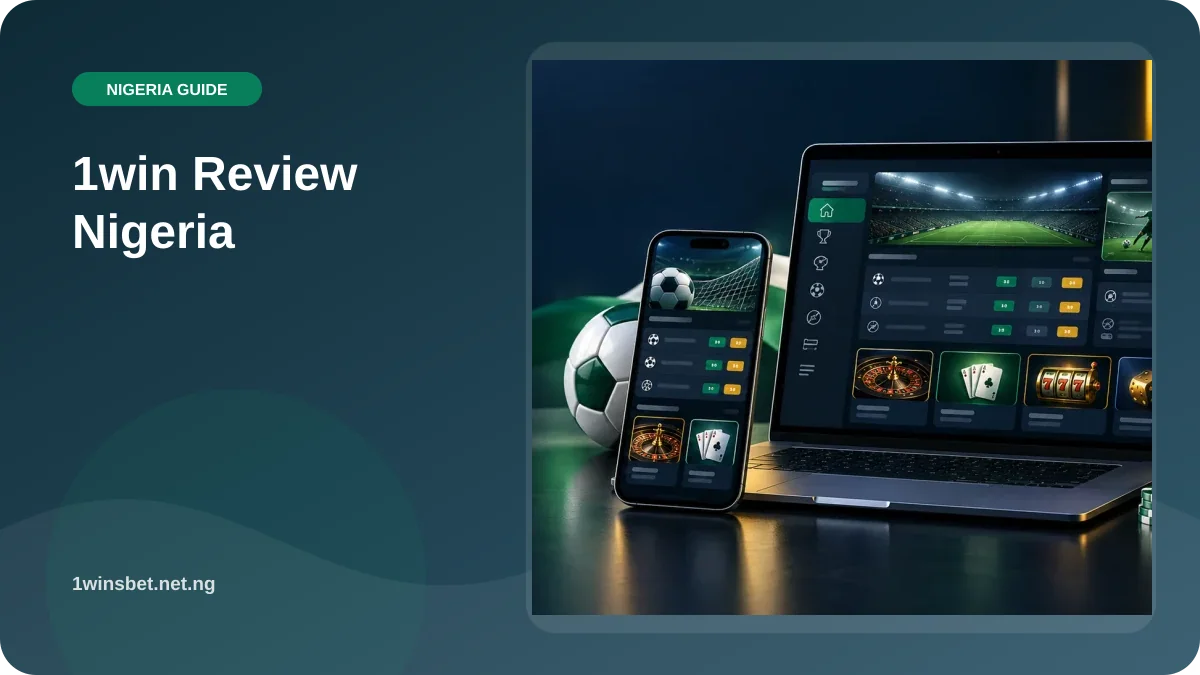 1win Review Nigeria illustration